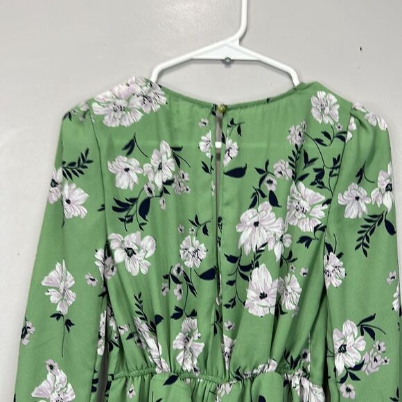 Miami Green Floral Romper - Picture 8 of 9